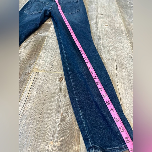 MOTHER The Looker - High Waisted - Here Kitty,Kitty Glitter Racer jeans (sz30) - Picture 15 of 15